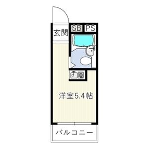 ワンルーム 間取り図