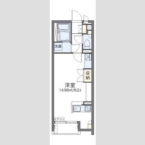 ワンルーム 間取り図