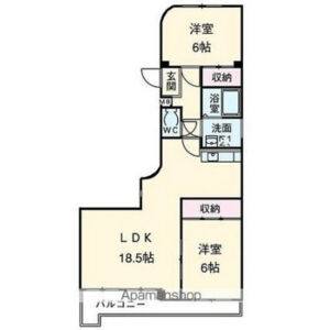 3LDK 間取り図