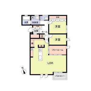 3LDK 間取り図