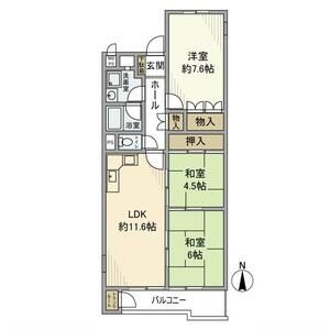 3LDK 間取り図
