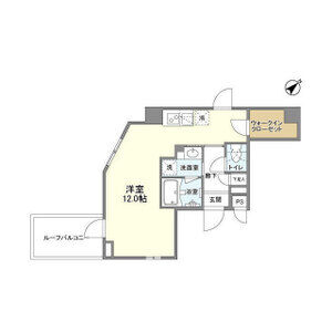ワンルーム 間取り図