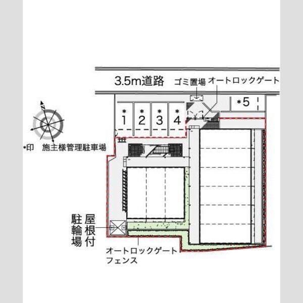 レオパレスエクシブB 室内写真1