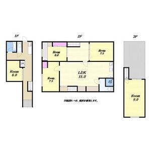 5LDK 間取り図