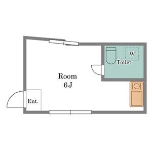 ワンルーム 間取り図