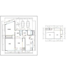 4LDK 間取り図