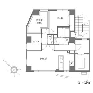 3LDK 間取り図