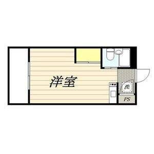 ワンルーム 間取り図