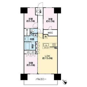 3LDK 間取り図