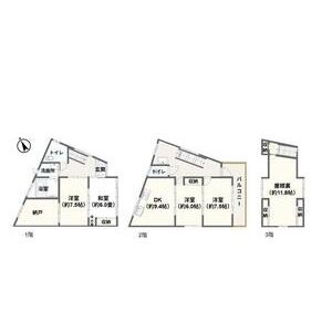 4DK 間取り図