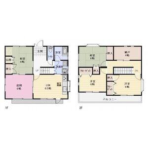 5LDK 間取り図