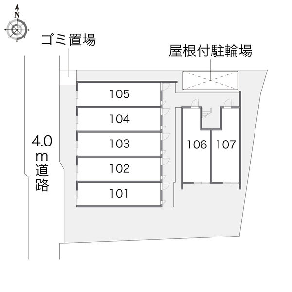 ワンルーム 間取り図