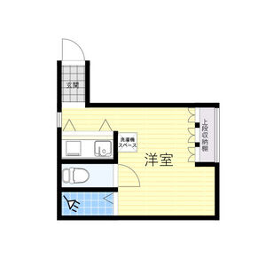 ワンルーム 間取り図