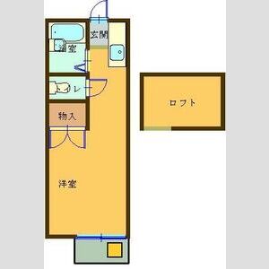 ワンルーム 間取り図