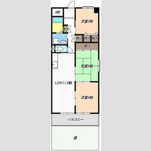 3LDK 間取り図