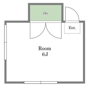 ワンルーム 間取り図