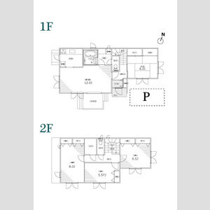 4LDK 間取り図
