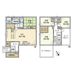 4LDK 間取り図