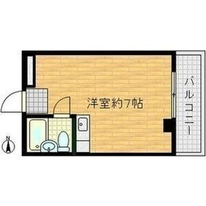 ワンルーム 間取り図