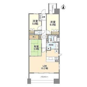 3LDK 間取り図