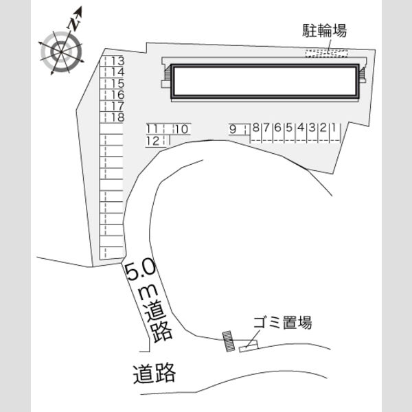 レオパレス三田ウチダ3号館 室内写真1