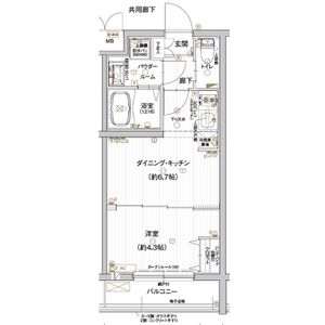 2K 間取り図