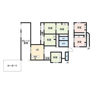 6LDK 間取り図
