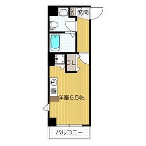 ワンルーム 間取り図