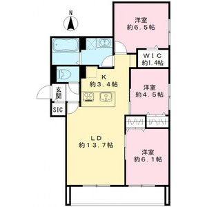 3LDK 間取り図