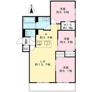 3LDK 間取り図