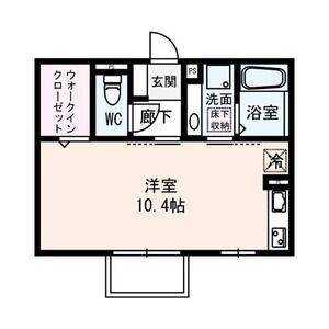 ワンルーム 間取り図