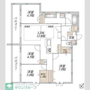 4LDK 間取り図