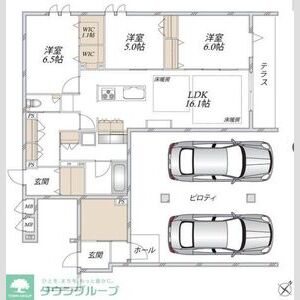 3LDK 間取り図