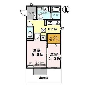 2K 間取り図