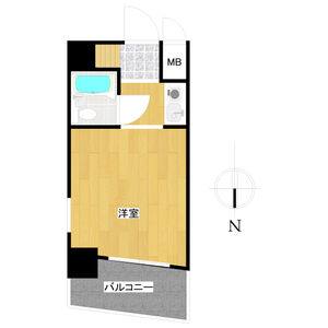 ワンルーム 間取り図