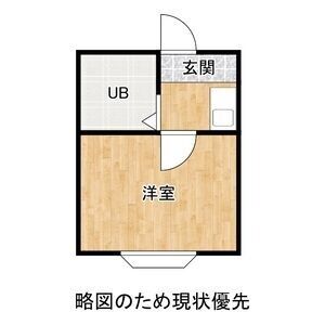 ワンルーム 間取り図