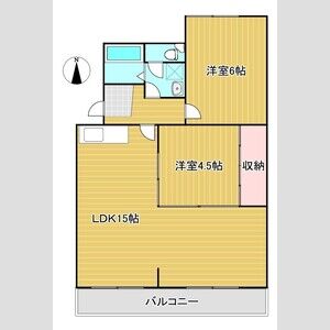 3LDK 間取り図