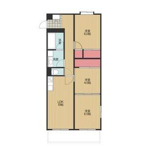 3LDK 間取り図