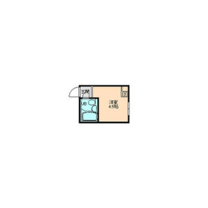 ワンルーム 間取り図