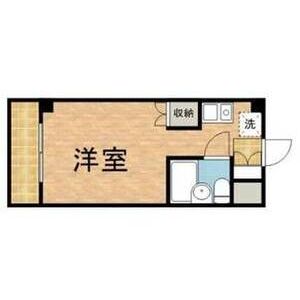 ワンルーム 間取り図
