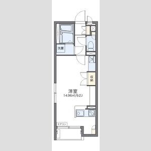 ワンルーム 間取り図