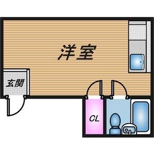 ワンルーム 間取り図