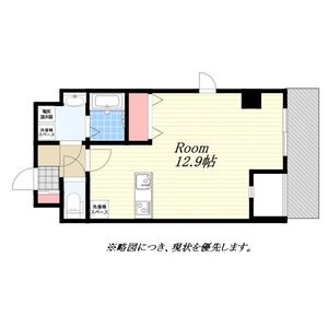 ワンルーム 間取り図