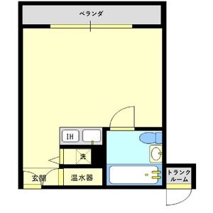 ワンルーム 間取り図
