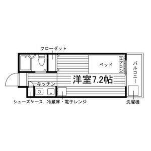 ワンルーム 間取り図