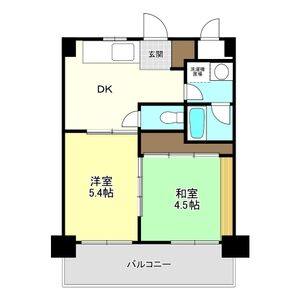 ワンルーム 間取り図