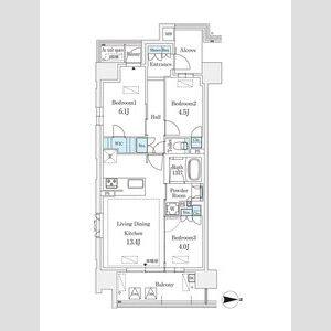 3LDK 間取り図