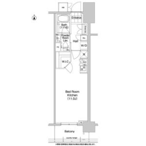 ワンルーム 間取り図