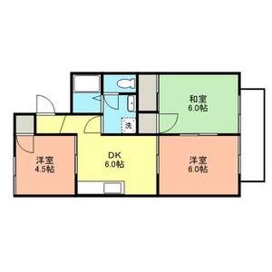 3DK 間取り図