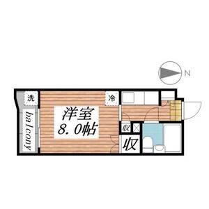 ワンルーム 間取り図